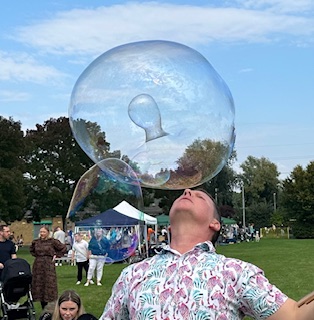 Amazing Bubble Trick